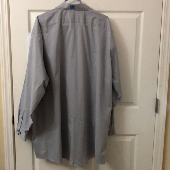 New J.Ferrar mens button up long sleeve shirt size big and tall 20 - Picture 2 of 8